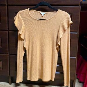 Small Lucky Brand nude sweater